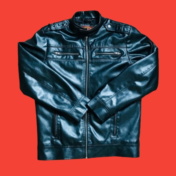 Other - Faux Leather Jacket - Medium